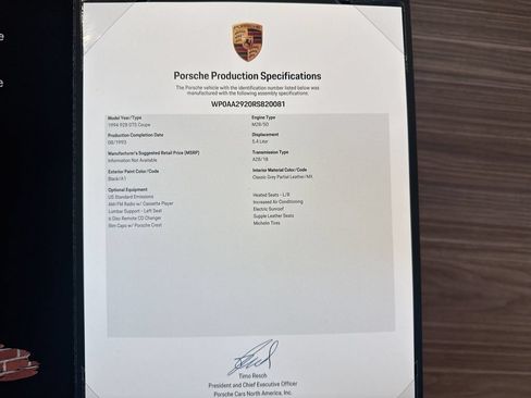 Used 1994 Porsche 928 GTS RWD image 50