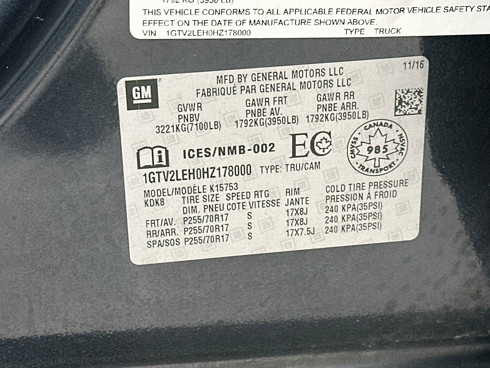 Used 2017 GMC Sierra 1500 4x4 Double Cab w/ Sierra Convenience Package image 29