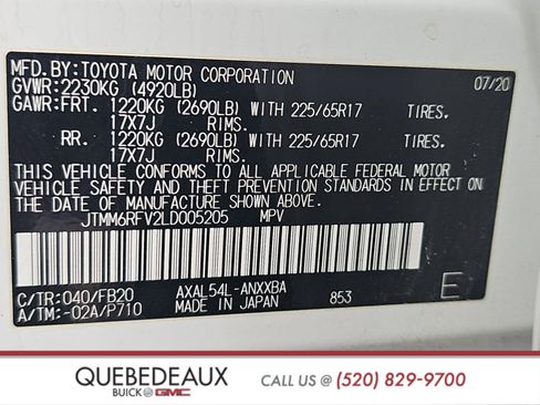 Used 2020 Toyota RAV4 LE image 20