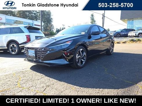 Certified 2023 Hyundai Elantra Limited w/ Cargo Package FWD image 3