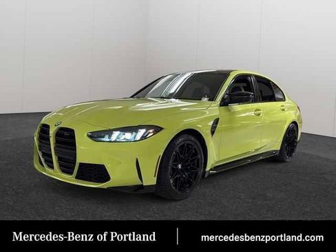 Used 2025 BMW M3 Competition w/ Executive Package RWD image 1