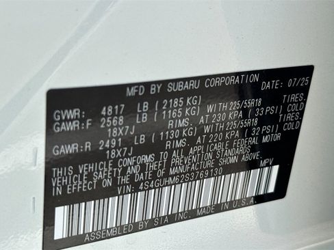 New 2025 Subaru Crosstrek 2.5i Limited w/ Crosstrek Mirror Package image 36