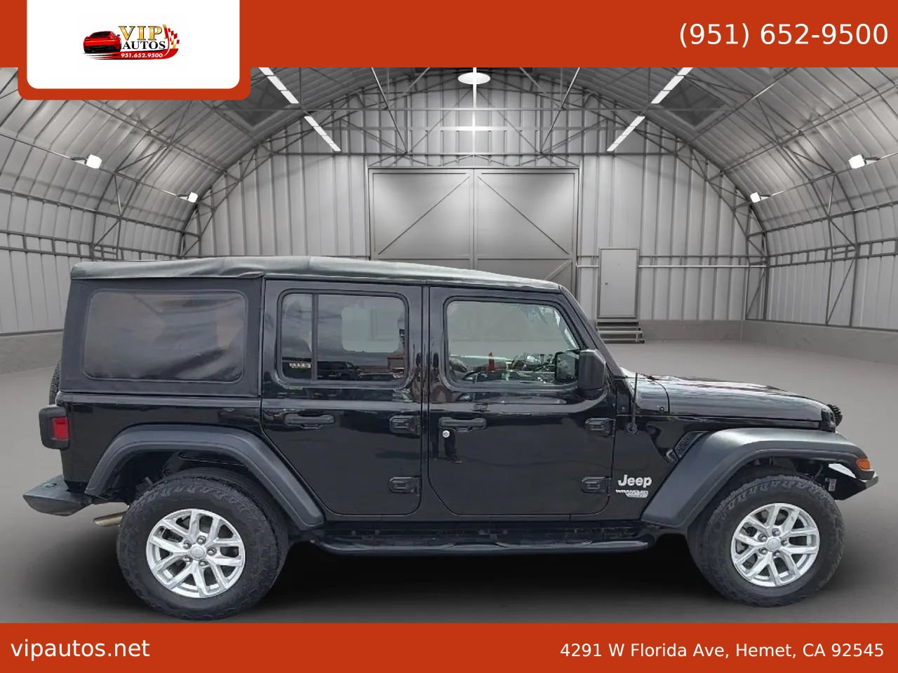 Used 2018 Jeep Wrangler Unlimited Sport S AWD/4WD image 1