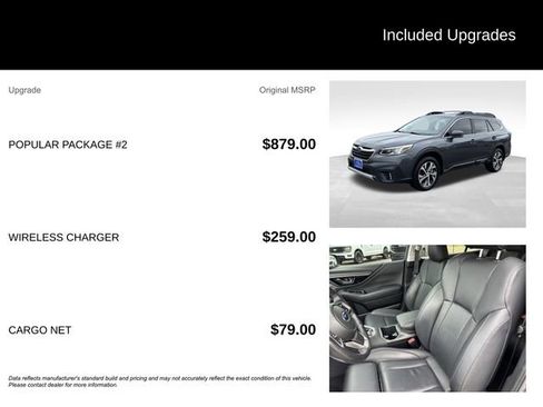 Used 2021 Subaru Outback Limited XT w/ Popular Package #2 AWD/4WD image 5
