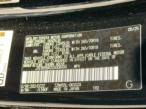 New 2025 Toyota 4Runner TRD Pro AWD/4WD image 26
