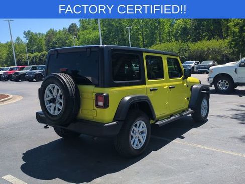 Certified 2023 Jeep Wrangler Unlimited Sport AWD/4WD image 5