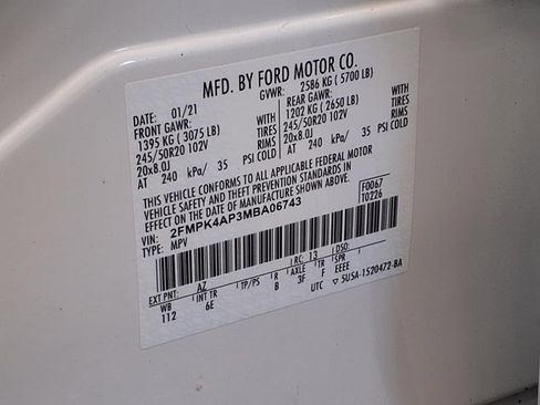 Used 2021 Ford Edge ST w/ Equipment Group 401A image 23