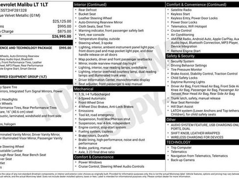 Used 2017 Chevrolet Malibu LT image 10