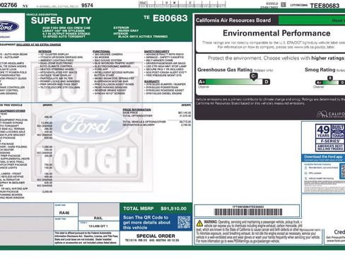 New 2026 Ford F350 Lariat w/ Lariat Premium Package AWD/4WD image 6