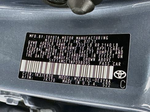 Used 2022 Toyota Corolla XSE w/ Carpet Mat Package (TMS) FWD image 35