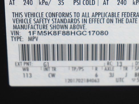 Used 2017 Ford Explorer Limited w/ Equipment Group 301A image 30