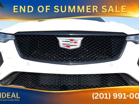Used 2021 Cadillac CT4 V w/ Technology Package AWD/4WD image 3
