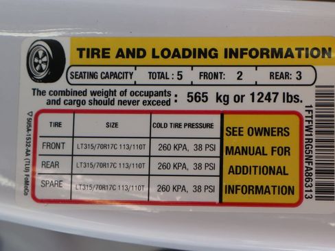 Used 2022 Ford F150 Raptor w/ Equipment Group 801A High AWD/4WD image 65
