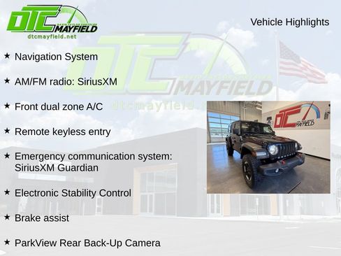 Used 2022 Jeep Wrangler Unlimited Rubicon w/ LED Lighting Group AWD/4WD image 6