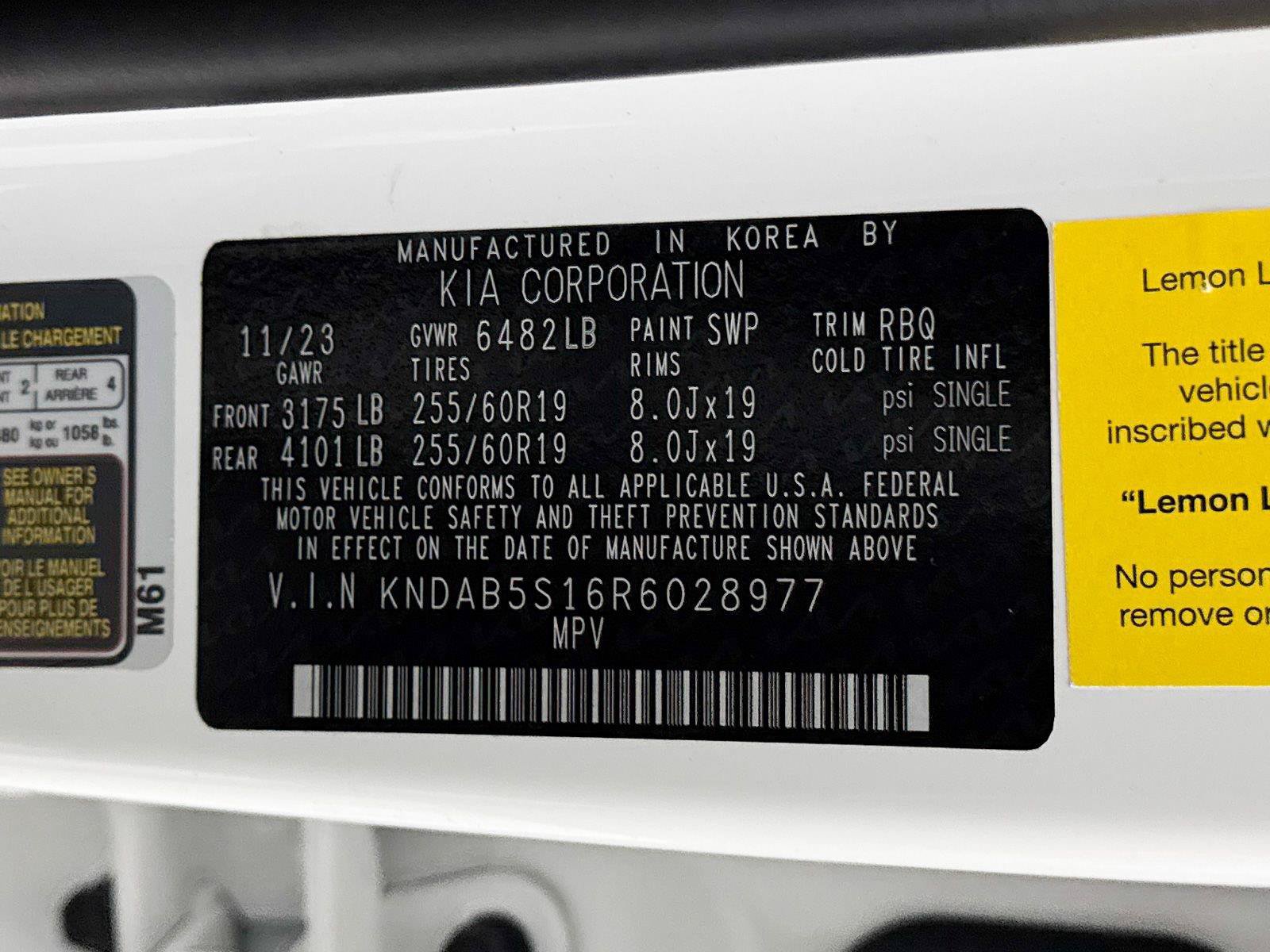 Used 2024 Kia EV9 Light Long Range RWD image 36
