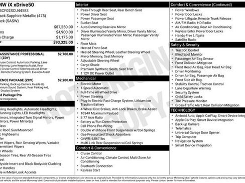 Certified 2025 BMW iX xDrive50 image 37