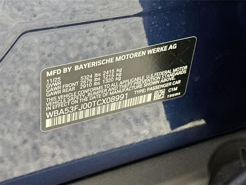 New 2026 BMW 530i xDrive w/ Premium Package AWD/4WD image 34