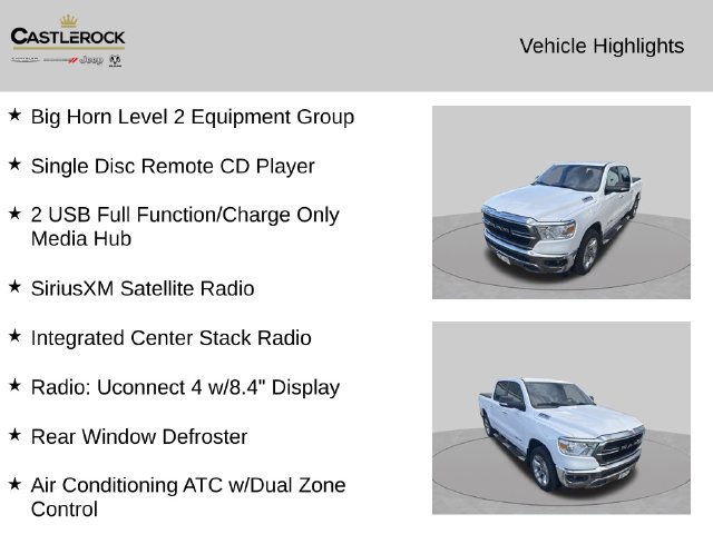 Certified 2019 RAM 1500 Big Horn AWD/4WD image 2