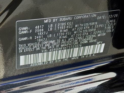 New 2026 Subaru Crosstrek 2.5i Sport AWD/4WD image 28