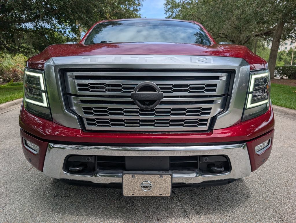 Used 2022 Nissan Titan Platinum Reserve w/ Moonroof Package AWD/4WD image 2