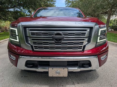 Used 2022 Nissan Titan Platinum Reserve w/ Moonroof Package AWD/4WD image 2