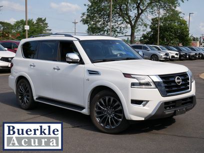 Used 2022 Nissan Armada Platinum w/ Captain's Chairs Package