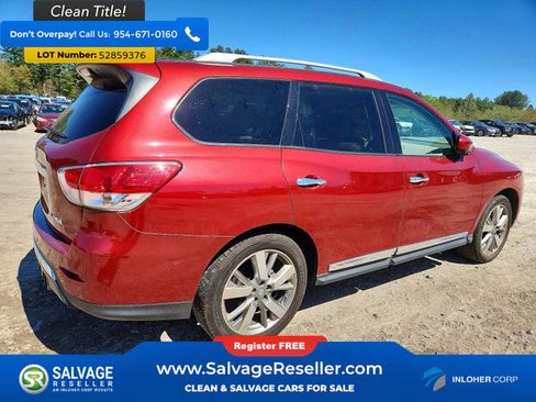 Used 2014 Nissan Pathfinder Platinum w/ Platinum Premium Package FWD image 4