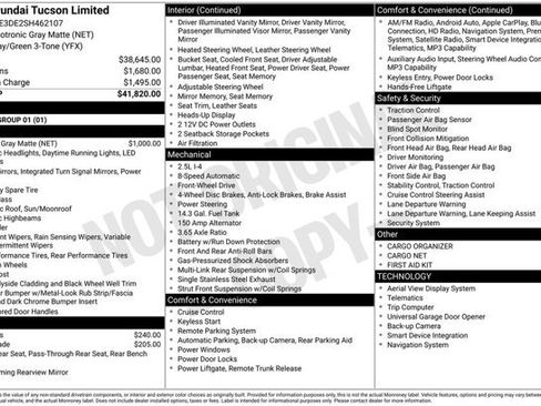Certified 2025 Hyundai Tucson Limited FWD image 28