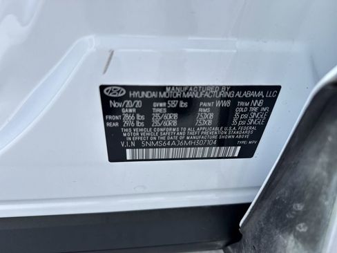 Used 2021 Hyundai Santa Fe SEL w/ Convenience Package FWD image 60