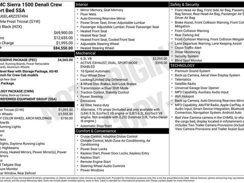 Used 2024 GMC Sierra 1500 Denali w/ Denali Reserve Package AWD/4WD image 25