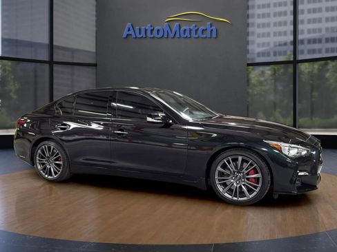 Used 2024 INFINITI Q50 Red Sport 400 w/ Black Opal Edition image 14