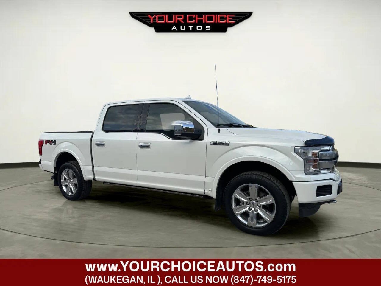Used 2020 Ford F150 Platinum w/ Equipment Group 701A Luxury AWD/4WD image 8
