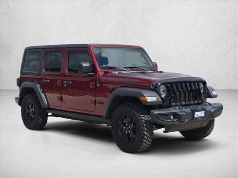 Used 2021 Jeep Wrangler Unlimited Sport AWD/4WD image 3