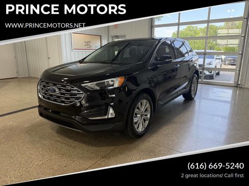 Used 2023 Ford Edge Titanium w/ Cargo Accessory Package AWD/4WD image 1
