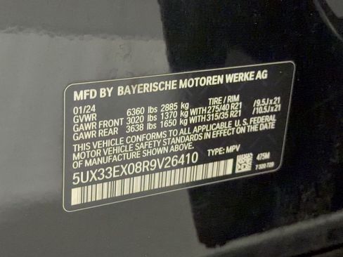 Used 2024 BMW X6 xDrive40i w/ Executive Package AWD/4WD image 31