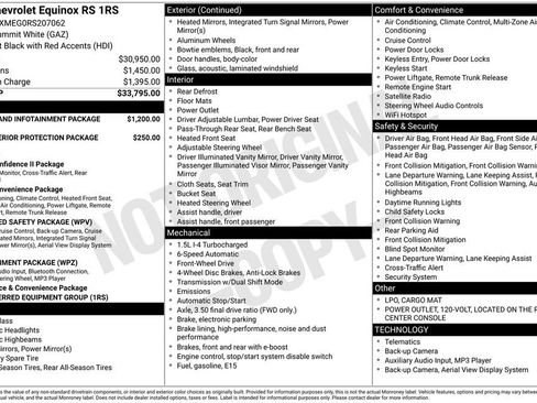 Used 2024 Chevrolet Equinox RS image 39