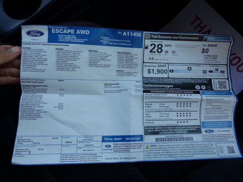 Used 2025 Ford Escape ST-Line w/ Tech Pack #1 AWD/4WD image 45