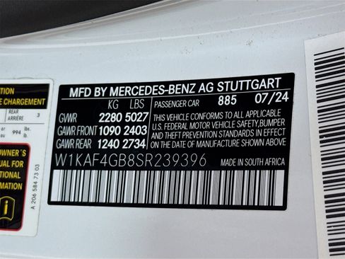 Certified 2025 Mercedes-Benz C 300 Sedan image 35