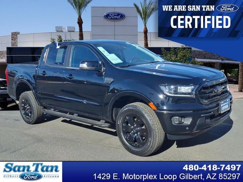Used 2021 Ford Ranger Lariat w/ Equipment Group 501A High image 1