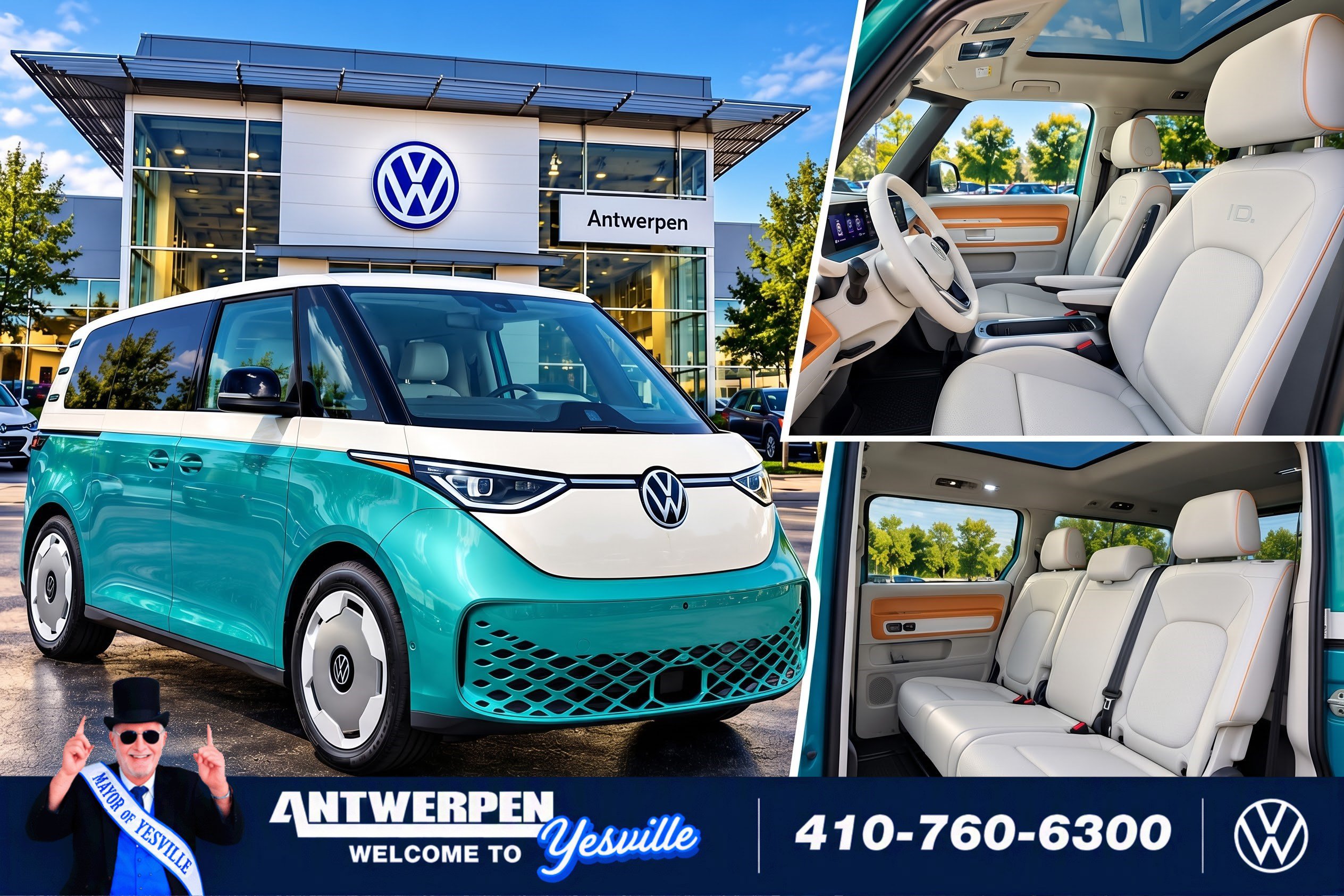 Used 2025 Volkswagen ID. Buzz 1st Edition RWD image 1