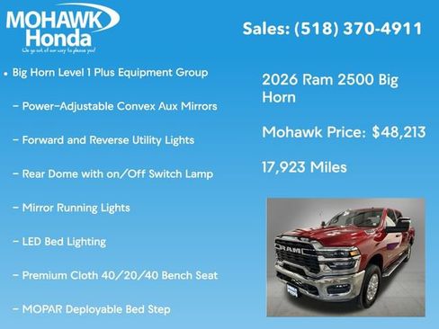 Used 2026 RAM 2500 Big Horn AWD/4WD image 35