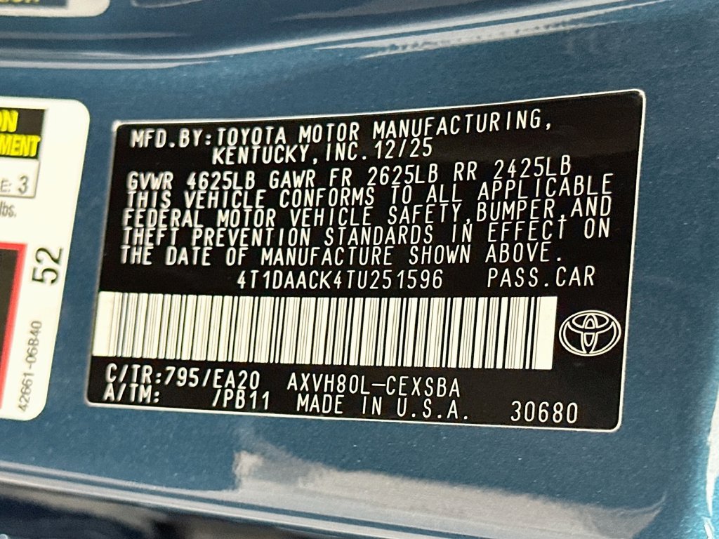 Certified 2026 Toyota Camry SE w/ Convenience Package FWD image 32