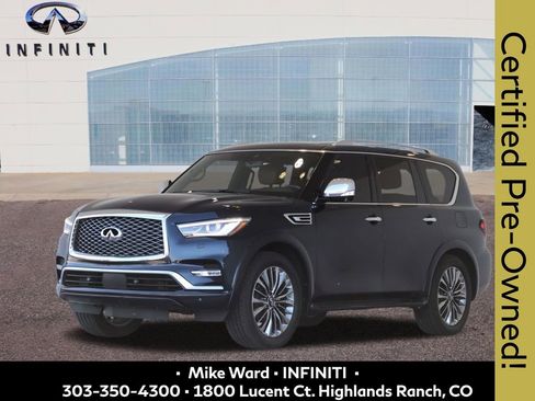 Certified 2021 INFINITI QX80 Sensory w/ All-Season Package AWD/4WD image 1