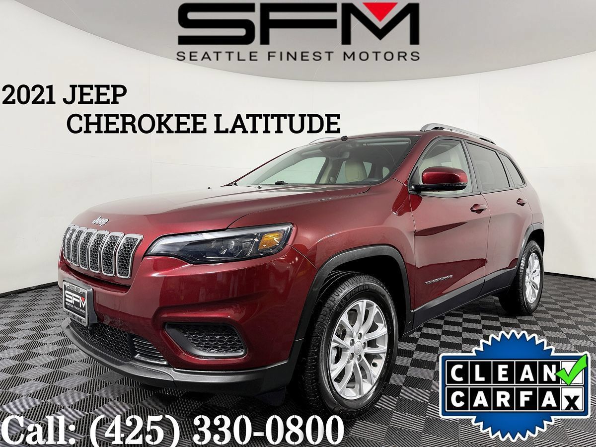 Used 2021 Jeep Cherokee Latitude AWD/4WD image 1