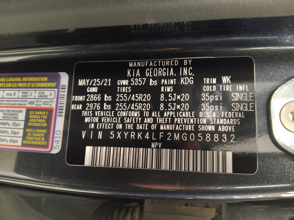 Used 2021 Kia Sorento SX FWD image 33