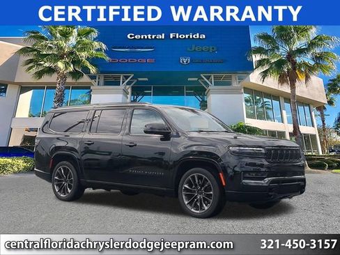 Used 2025 Jeep Grand Wagoneer L Series III w/ Rear Seat Video Group 1 AWD/4WD image 1