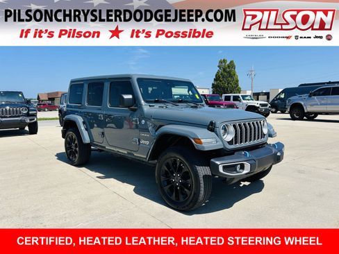 Used 2024 Jeep Wrangler Unlimited Sahara w/ Safety Group AWD/4WD image 1