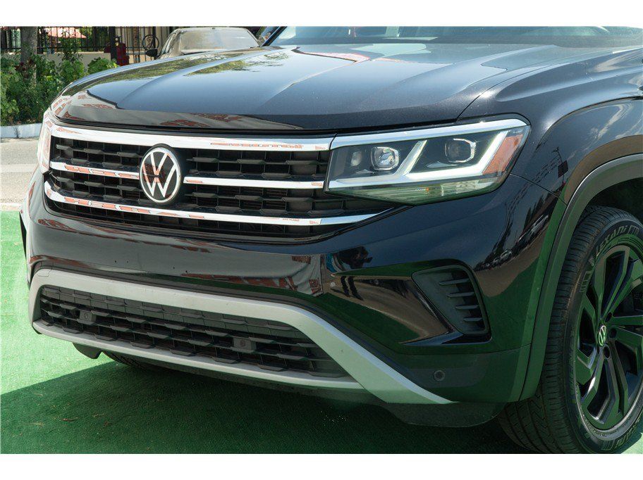 Used 2022 Volkswagen Atlas SE w/ Black Wheel Package FWD image 28