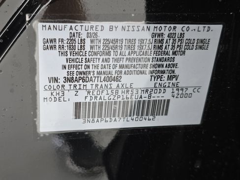 New 2026 Nissan Kicks SR FWD image 34