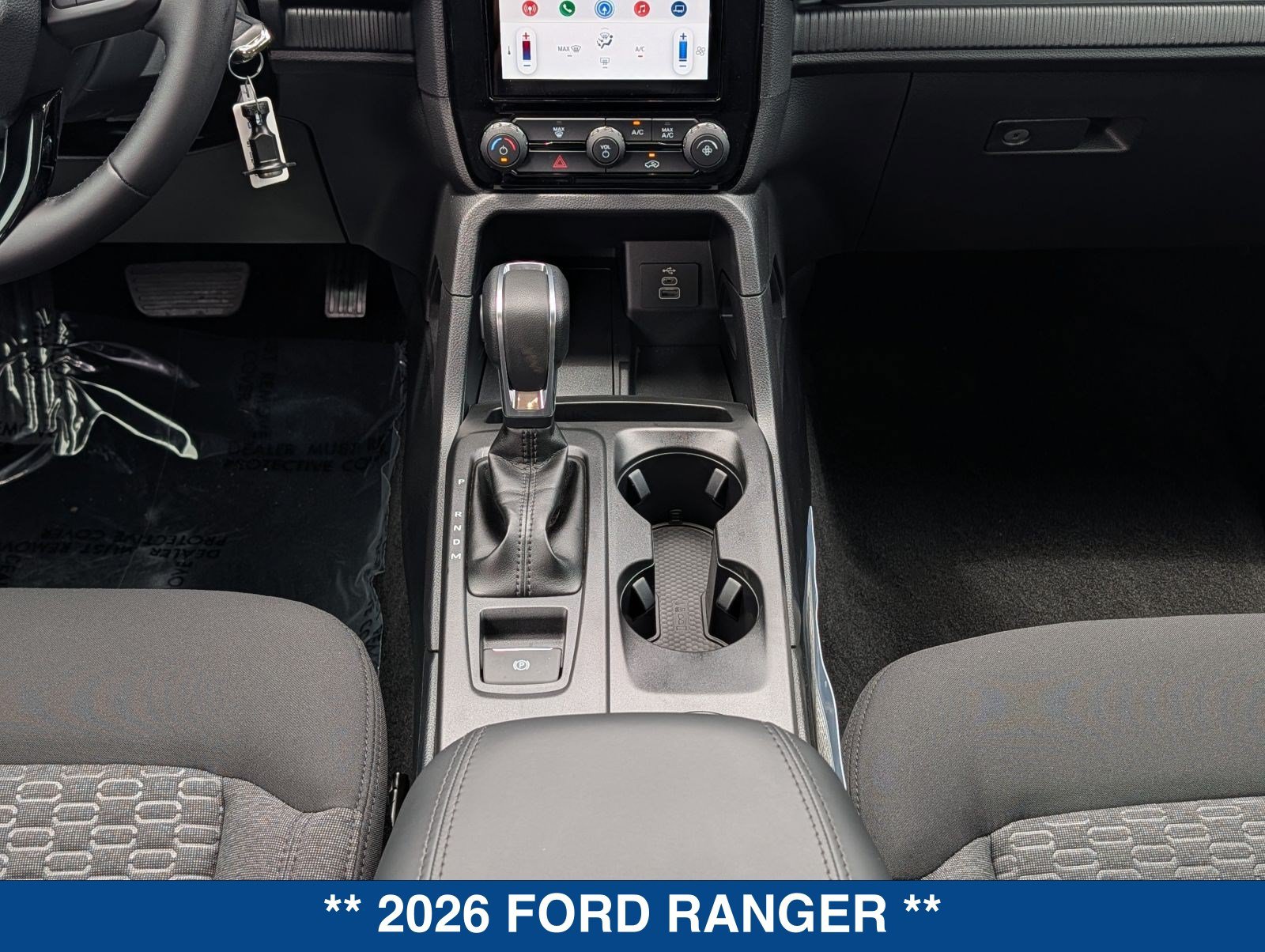 New 2026 Ford Ranger XLT w/ Black Appearance Package RWD image 21